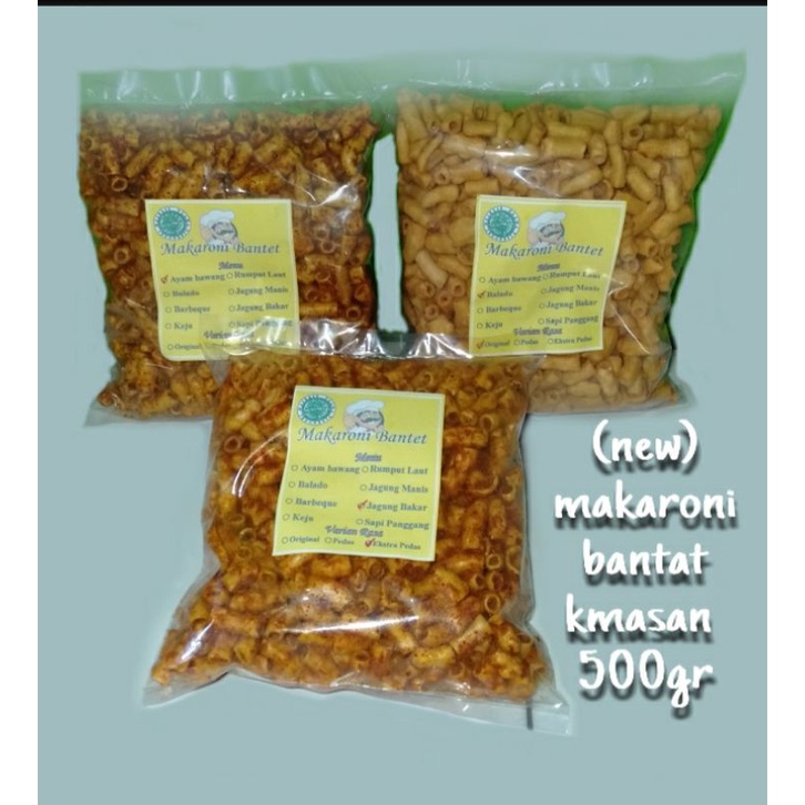 

makaroni bantat kmasan 500gr