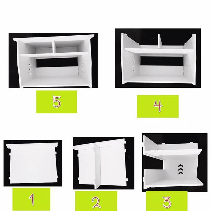 Meja Printer Minimalis Rak Tv Laptop Komputer Serbaguna Manikawelashop