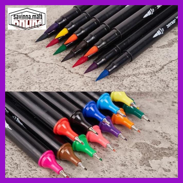

U0Uo879- Joyko Color Brush Pen / Pena Kuas Warna Clp-13 Y7Ry688-