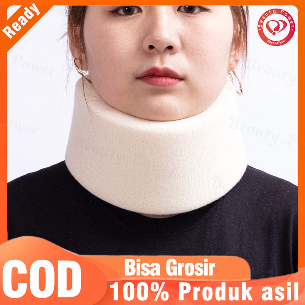 Busa penyangga leher #  penahan bantal sakit support penyanggah penahan soft neck collar # cervical collar # collar brace