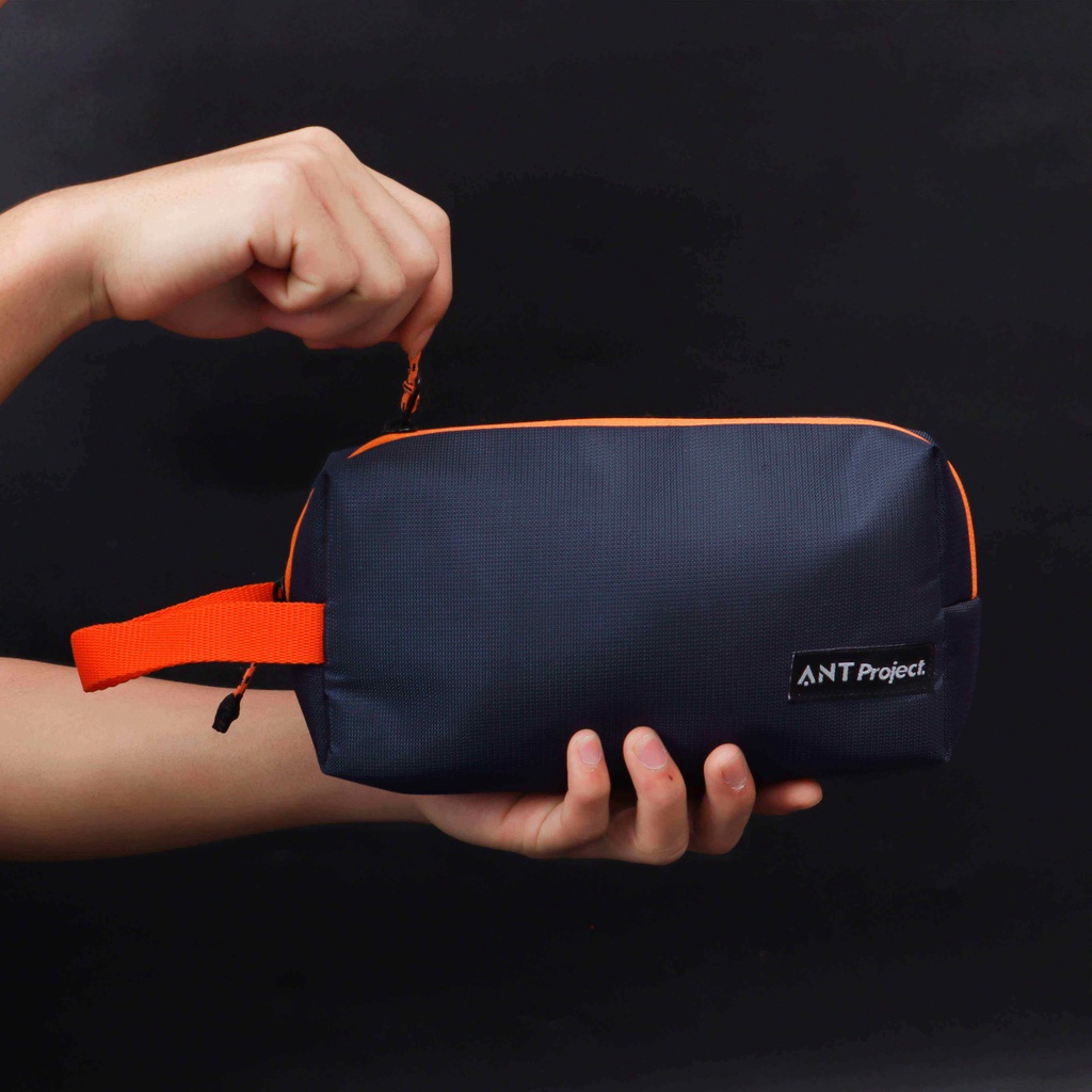 Rev X Ant - Pouch Bag PORTICO - NAVY - Clucth - Doppkit