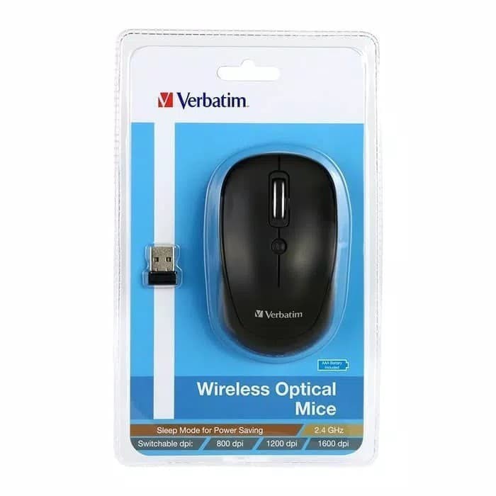 

Mouse Wirelles USB Verbatim + Baterai⠀⠀⠀⠀