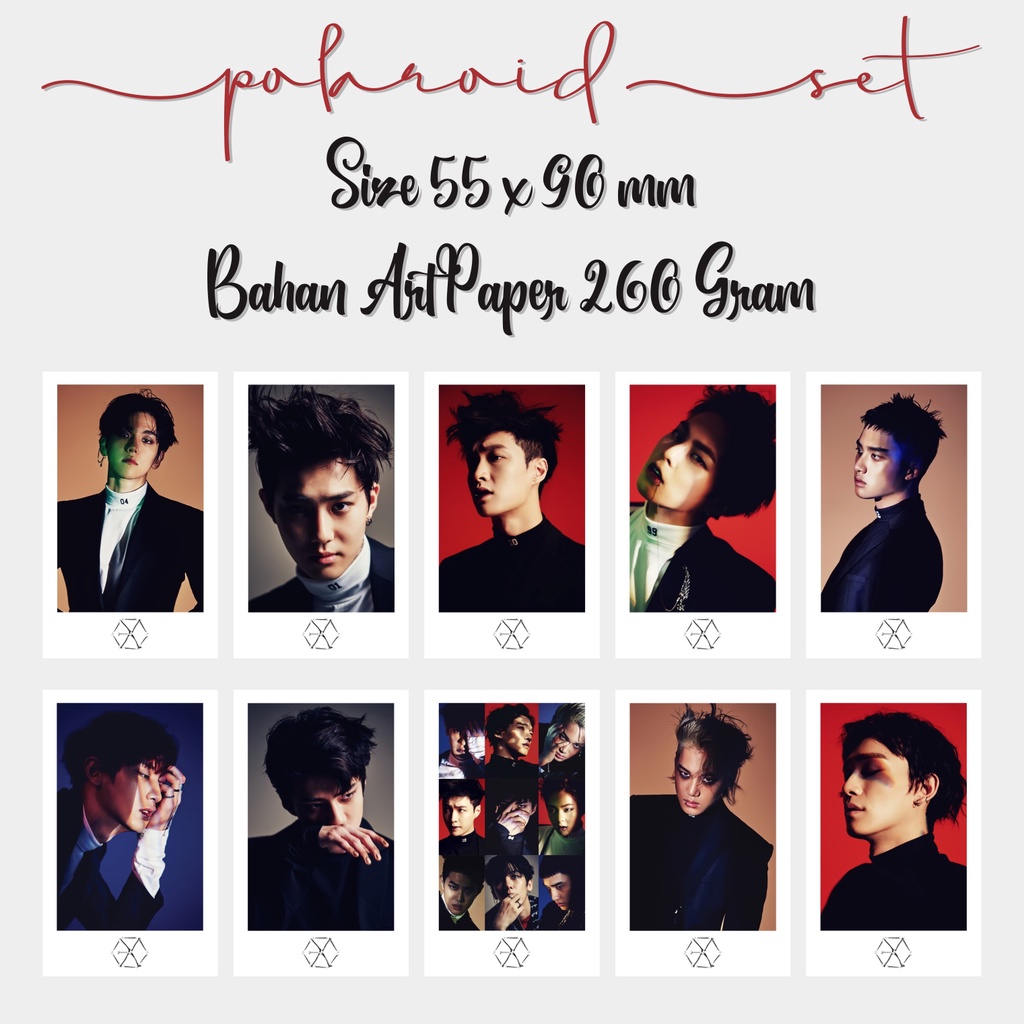 Paket Polaroid Exo Monster