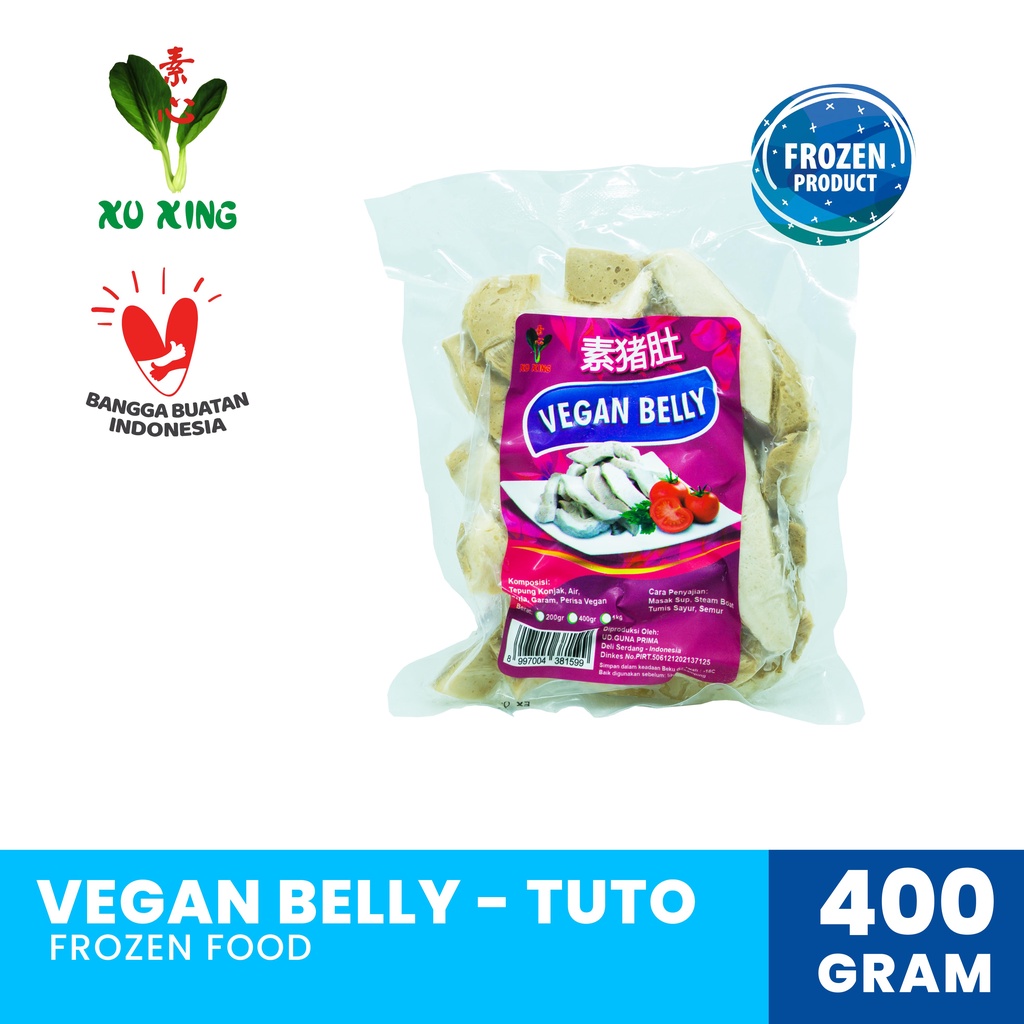 

Vegan Belly - Tuto [400 Gram]