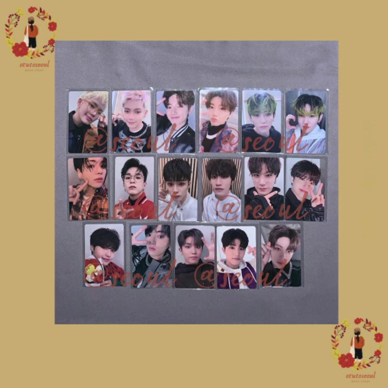 LUCKY DRAW PC PHOTOCARD  LD KTOWN HARUTO JUNKYU HYUNSUK JEONGWOO MASHIHO JAEHYUK ASAHI YEDAM DOYOUNG