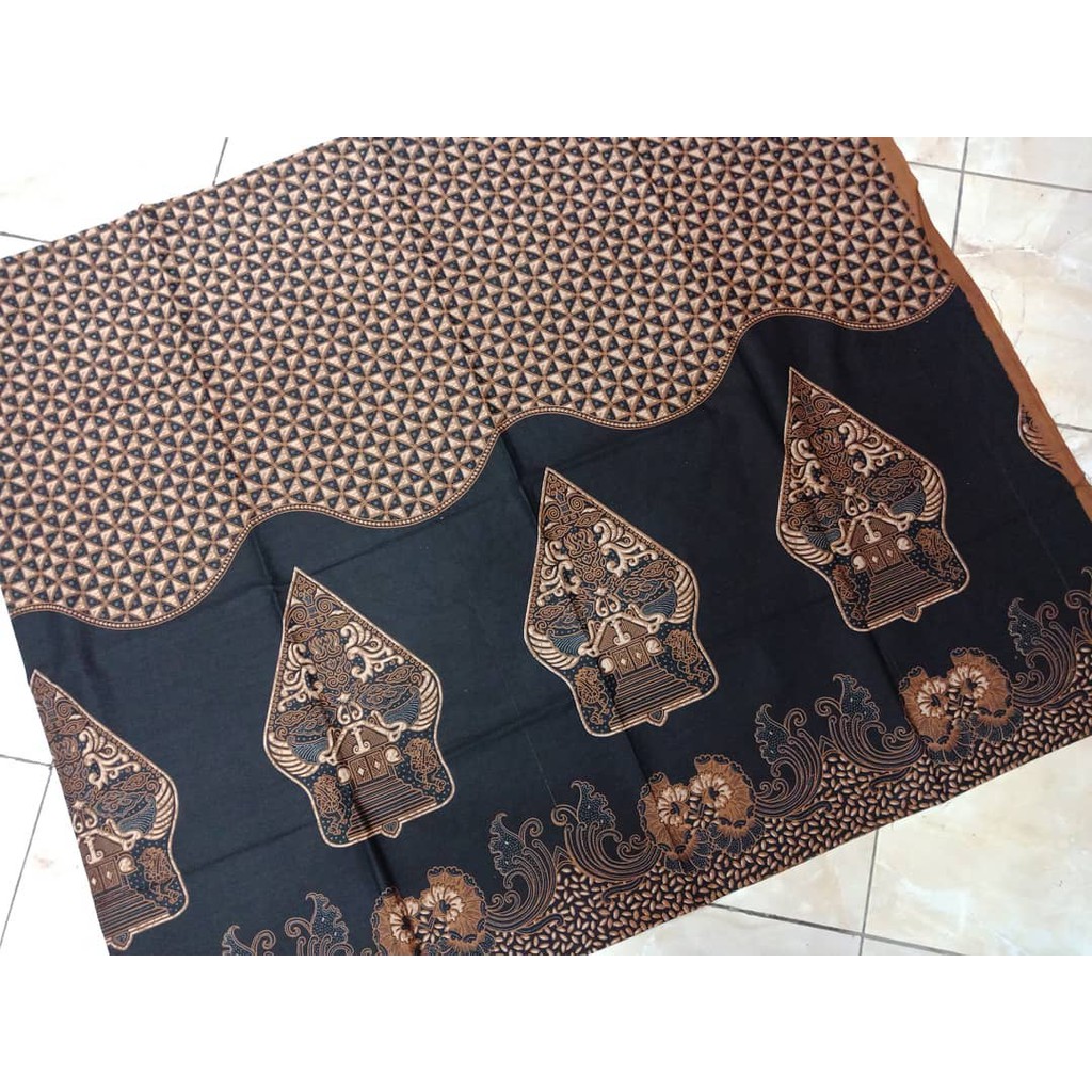 Kain batik solo wayang gunungan slobok dagel