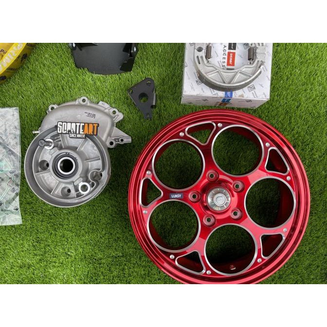 Paket Upsize Vespa S Lx Lxv Ring 12 Velg Cnc