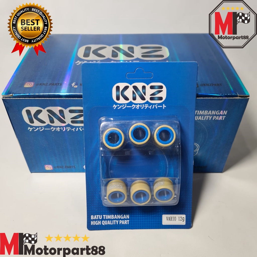 ROLLER ROLER KNZ RACING VARIO110 BEAT FI POP ESP STRET 7 8 9 10 11 12g SCOOPY FI ESP SPACY FI