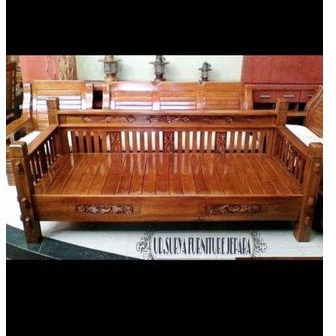 BALE BALE JATI KURSI TERAS PANJANG BANGKU LINCAK DAYBED UKIR KAYU JATI