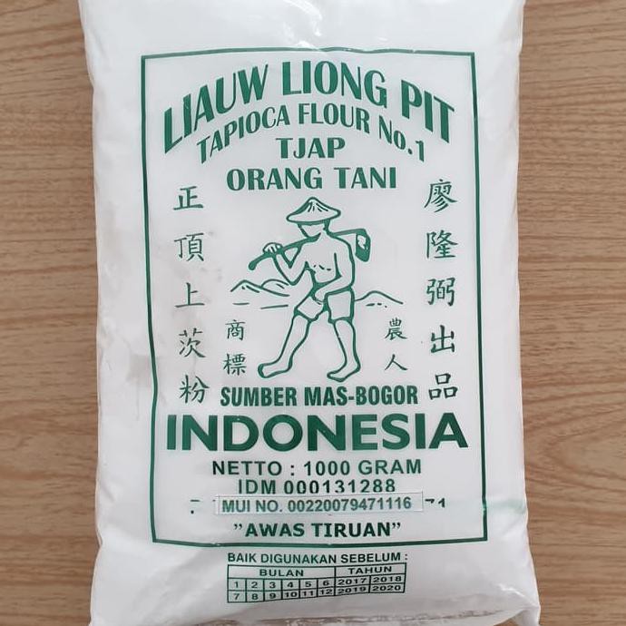 

PROMO Sagu tani / liauw liong pit / Tapioca Flour / Tepung tapioka TP211