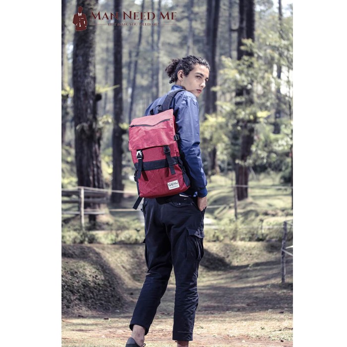 Tas Ransel Pria/Cowo - Tas Backpack (Bahan Cordura) - FREE RAINCOVER