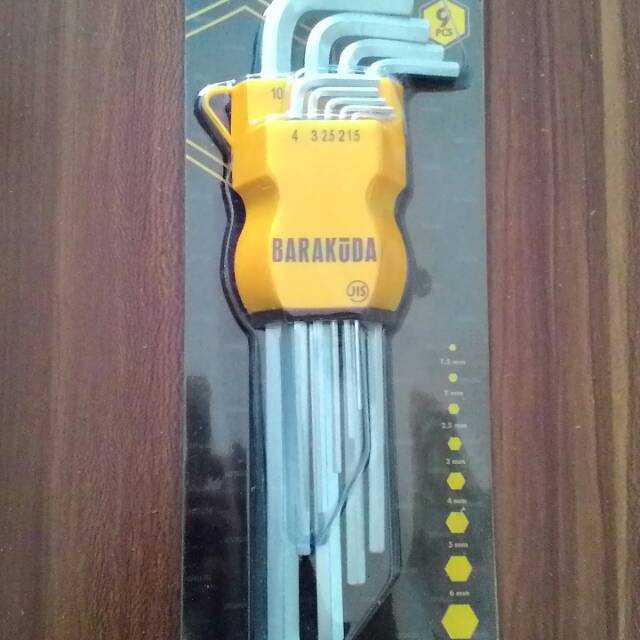 Kunci L Set Panjang Barakuda