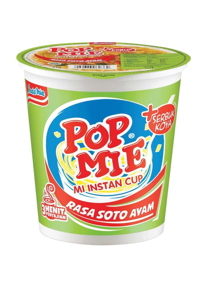 

Pop Mie Kuah Soto Ayam Cup 75gr