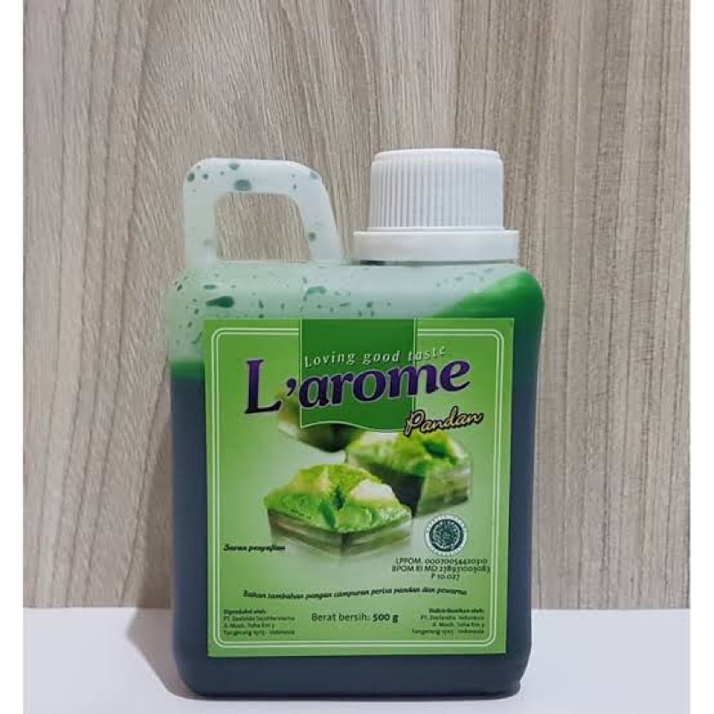 

Larome PANDAN pasta 500G (Perisa Makanan L’arome)