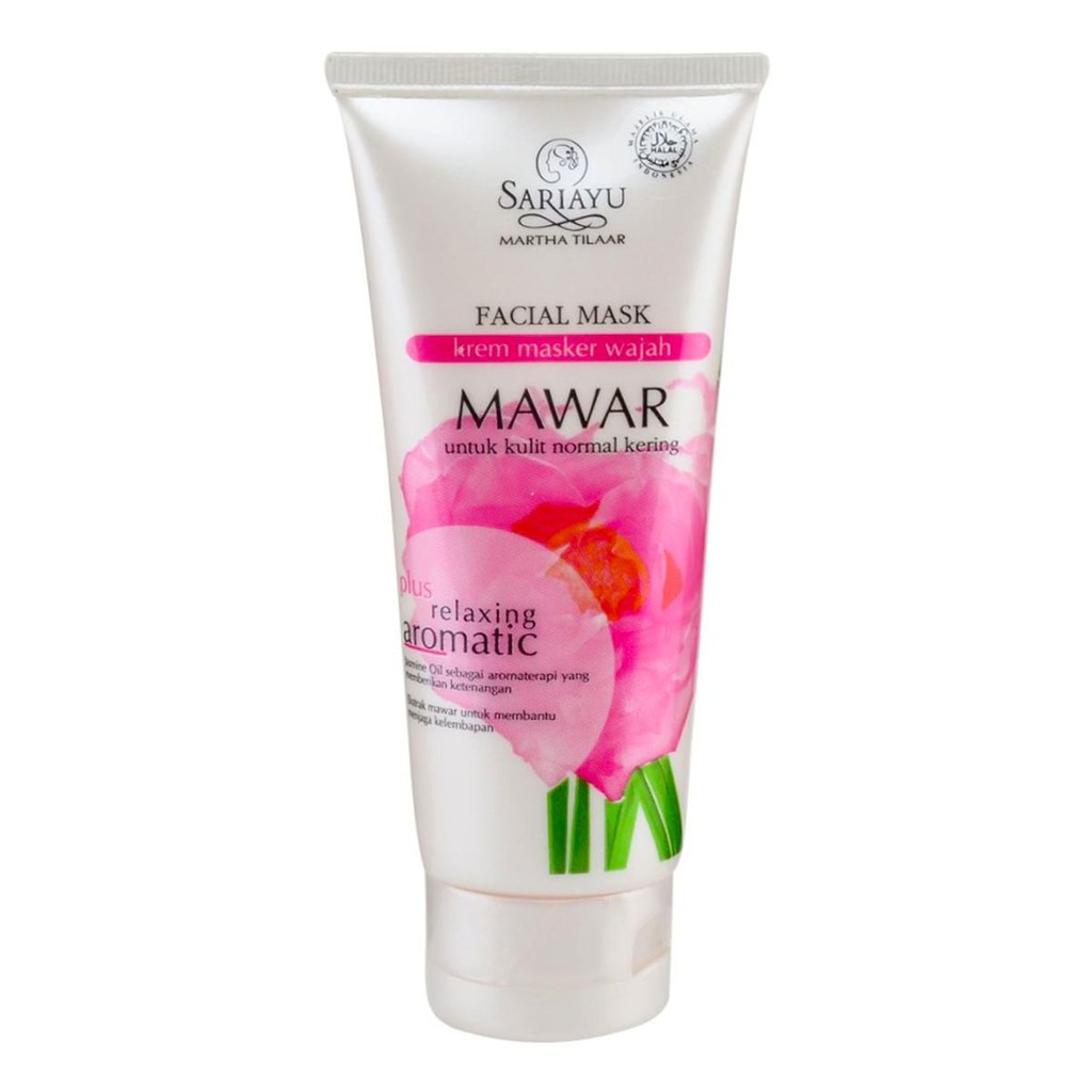 Sariayu – Facial Mask Mawar Plus Relaxing Aromatic (90 g)