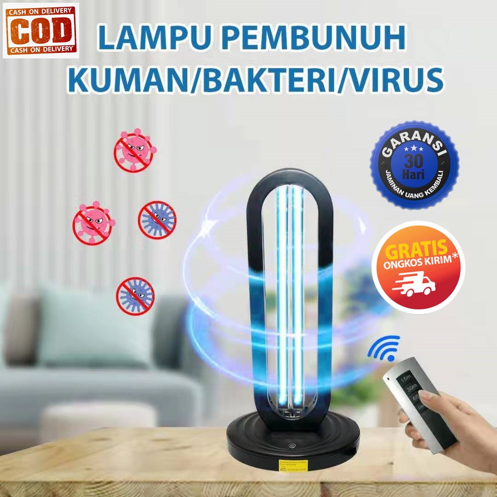 UV STERILIZER / STERILIZER UV / LAMPU OZON STERILISASI RUANGAN / GRATIS ONGKIR + COD