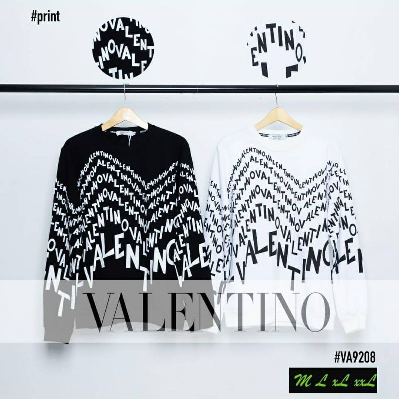 

SWEATER VLNT X BLACK X WHITE X NEW X 21 X