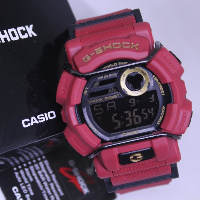 Jam tangan Digital G Shock BGD 400 Merah