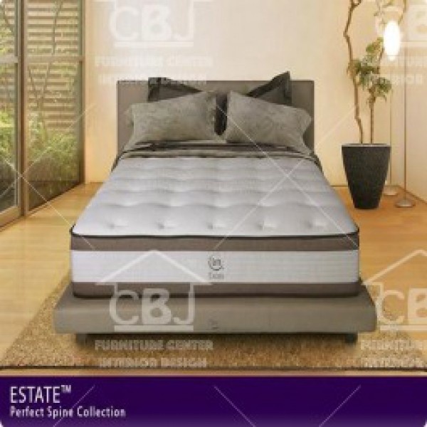 Fachriagro- Serta Kasur Springbed Estate 180X200 Kasur Saja