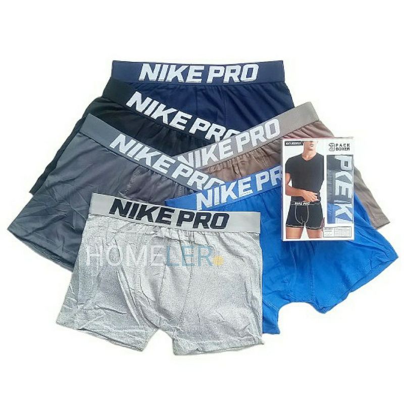 Celana Dalam Pria (1 Box Isi 3 Pcs) / Celana Dalam Boxer Pria Dewasa