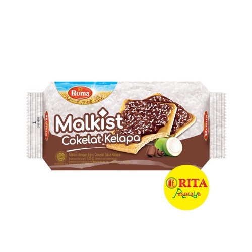 

ROMA Malkist Cokelat Kelapa 135gr