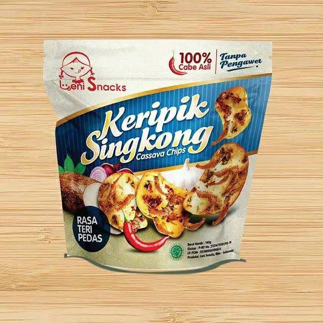 

Leni Snacks - Keripik Singkong rasa Teri Pedas