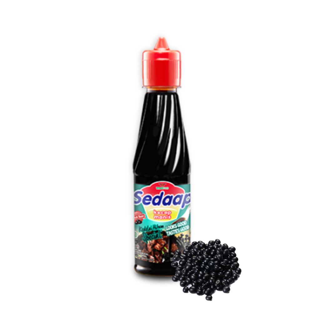 Sedaap Kecap Manis Kedelai Hitam Spesial Botol 135 ml - Gambar 2