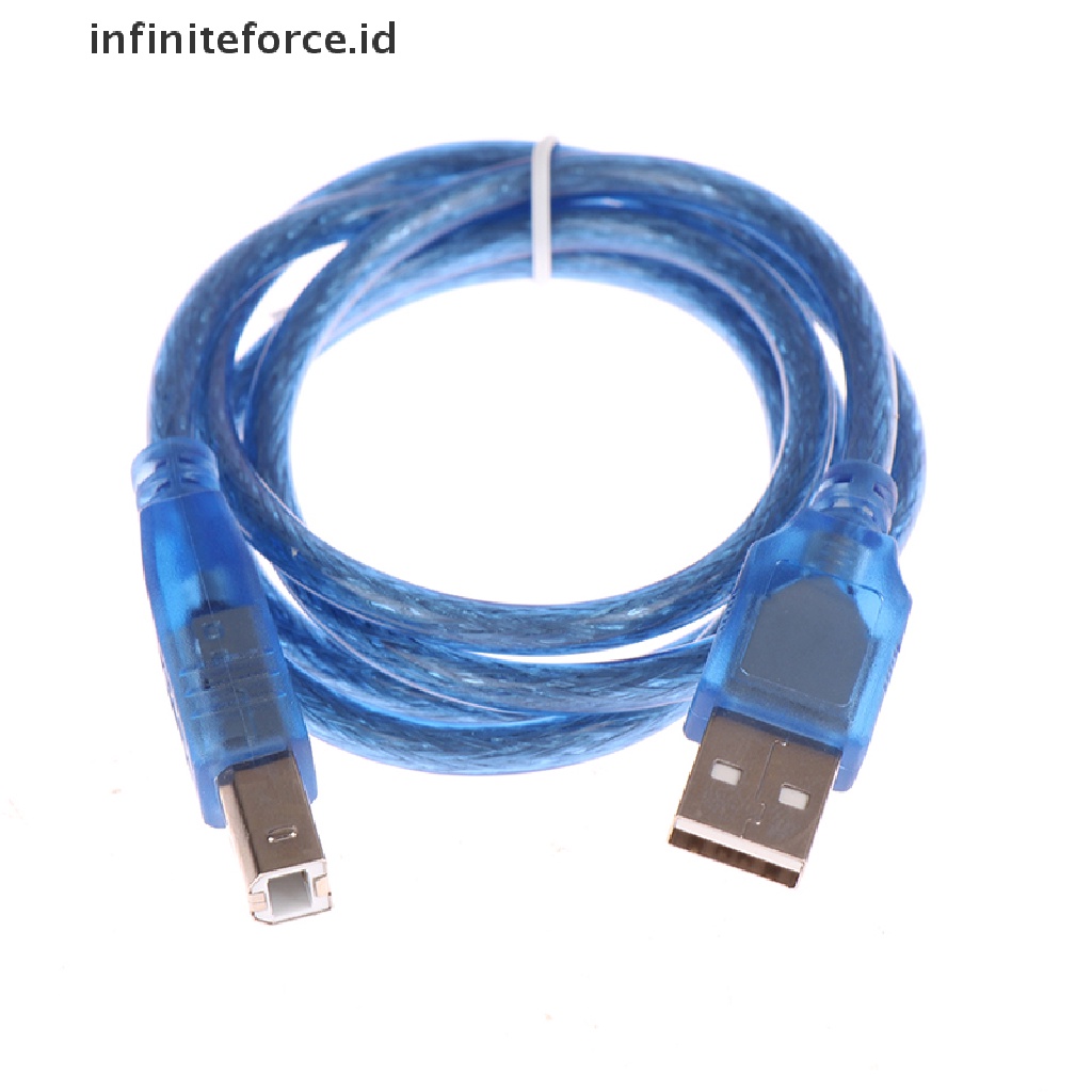 Infiniteforce.id Kabel Pendek 0.3 / 0.5 / 1.5m Usb 2.0 Tipe A Male Ke B Male Untuk Printer