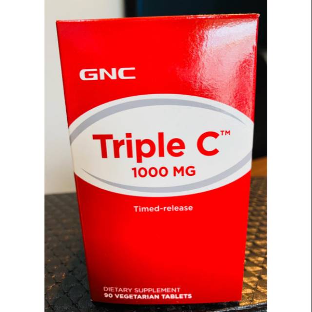 GNC Triple C 1000 mg Vegetarian Tablets