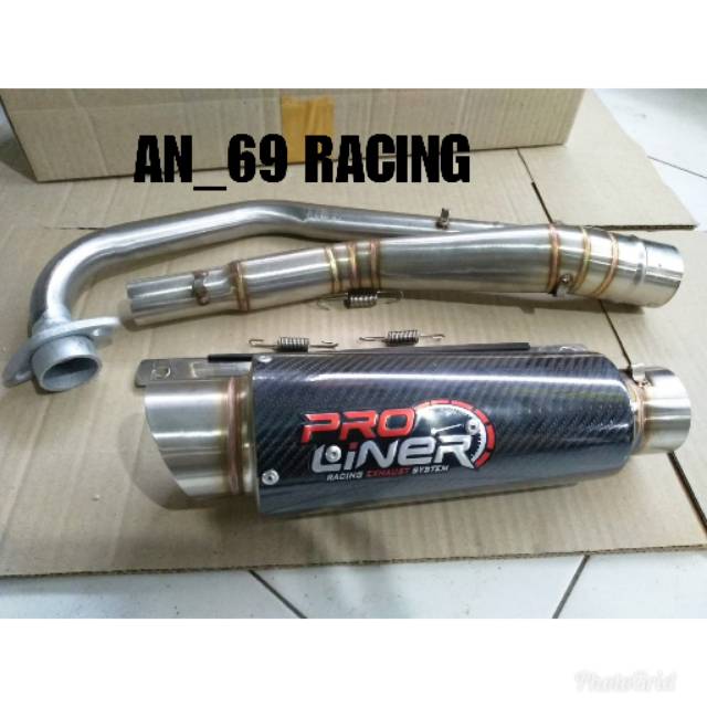 Knalpot Racing Proliner Karbon Cb 150 r
