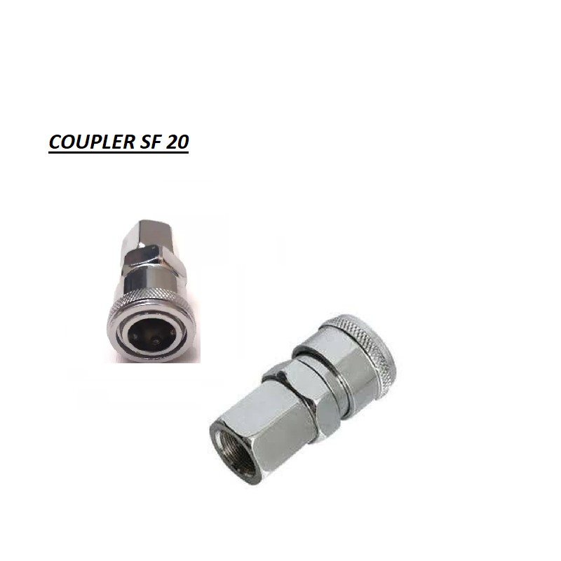 Coupler SF20 Quick Kopler Sambungan Konektor Kompresor