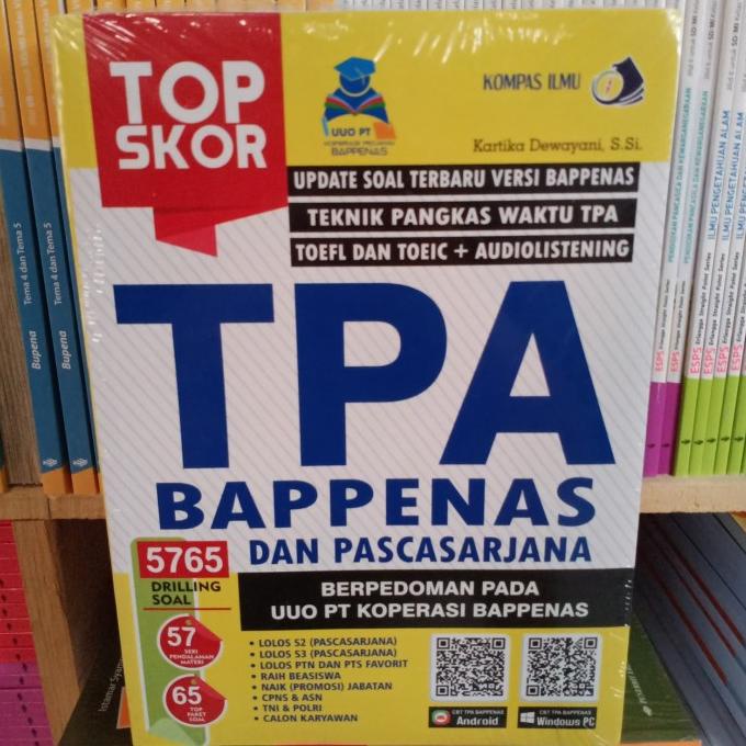 

ANDIENMALL.ID BUKU TPA BAPPENAS Dan PASCASARJANA