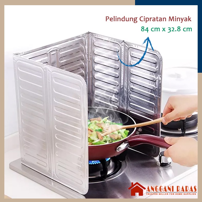 Walpaper Dinding Dapur Pelindung Cipratan Minyak Almunium Foil Plat Anti Minyak Anti Air