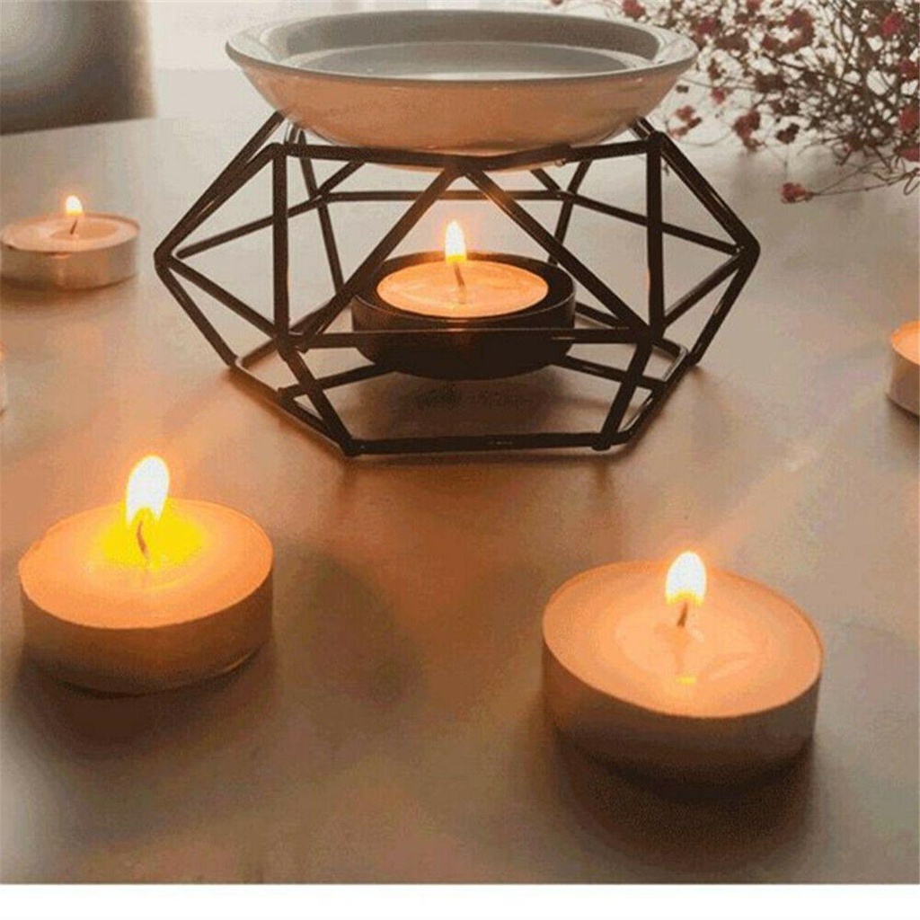 TOP Light Candle Holder Warmer Wax Melt Tempat Bakar Minyak Mangkok Keramik