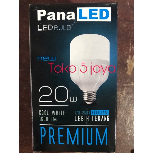 panaLED 20 watt / lampu led 20 watt