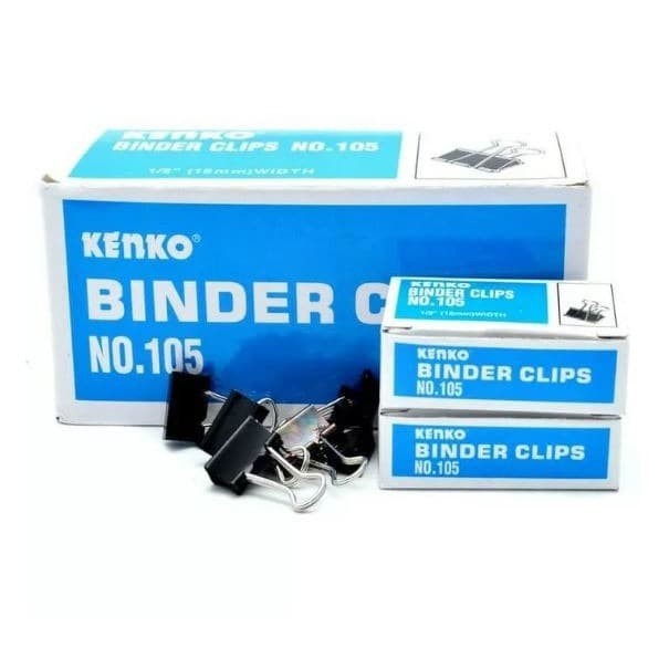 

Binder Clip No.105 Kenko Per Pack