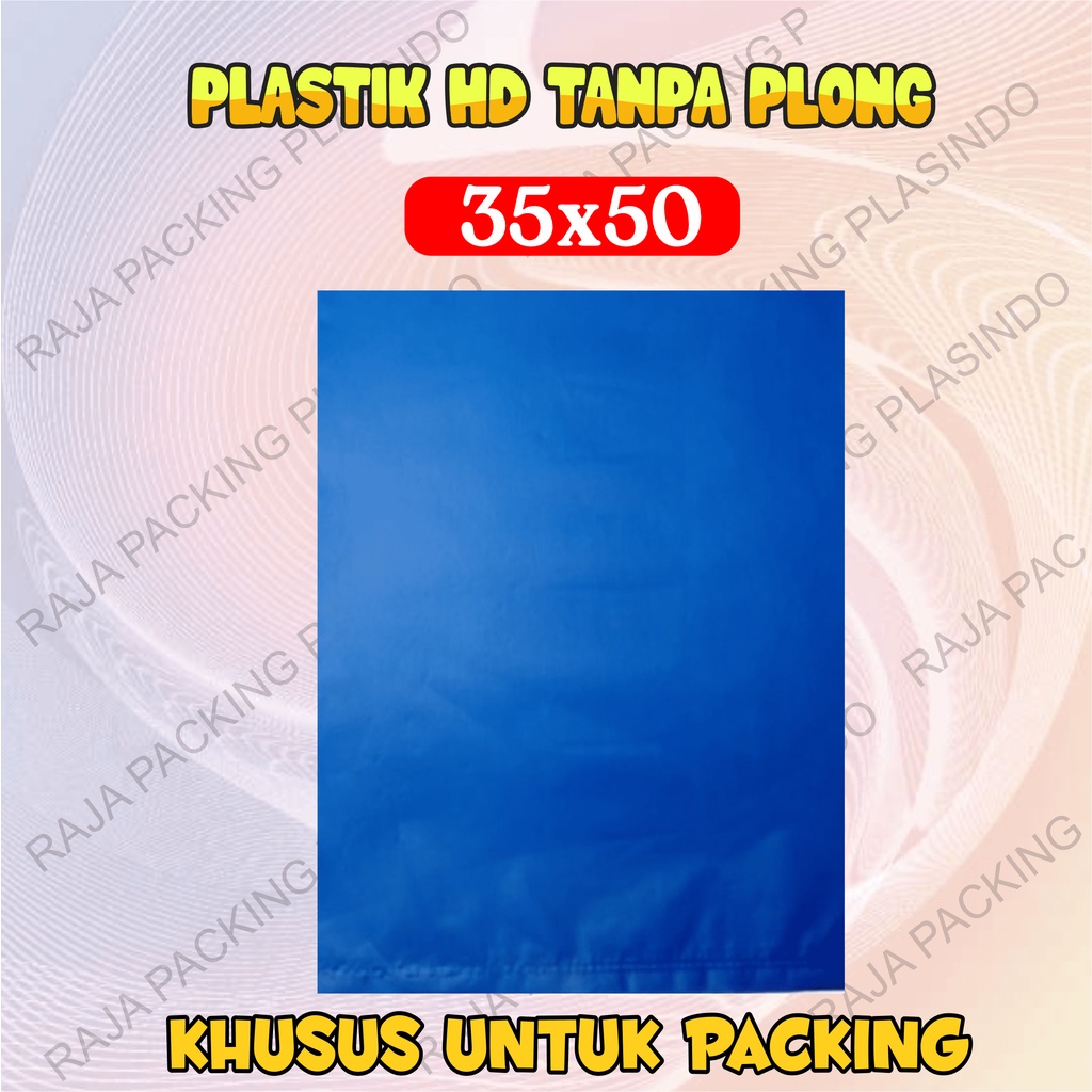 Plastik Packing HD TANPA PLONG UK 35x50 isi 100 lembar TEBAL 0,45 Plastik Olshop Jaket Hoodie Tebal