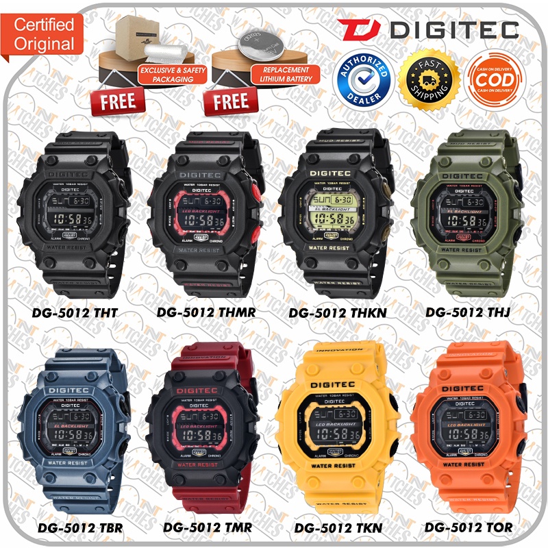 Jam Tangan DIGITEC DG-5012 / DG 5012 / DG5012 2012  Watch ORIGINAL