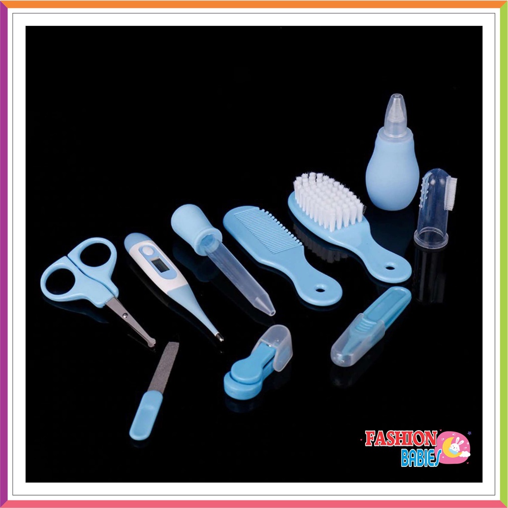 ❤ Fashionbabies ❤ PREMIUM BABY CARE KIT SET 10 IN 1 / MANICURE BABY / GUNTING KUKU SET / BABY GIFT SET