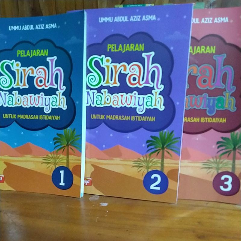 Pelajaran Sirah Nabawiyah Seri 1 Sampai 3 (1set)