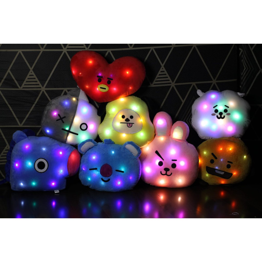 Bantal Boneka karakter lucu Unofficial LED