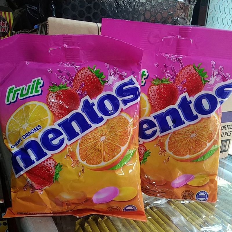 Permen Mentos 135gr per pack