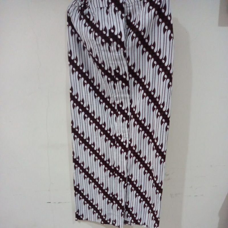 Rok Jarik Wiru Jadi, Bawahan Surjan, Pria, Batik Motif Parangkusuma, size S