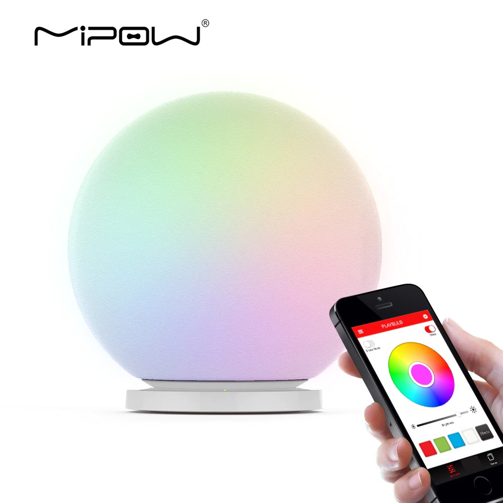 253 MIPOW PLAYBULB BTL-301W Lamp Sphere Smart Color Changing Waterproof LED Glass