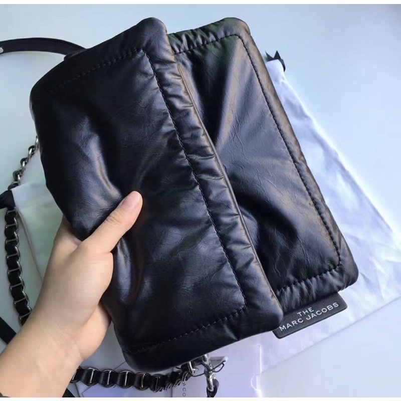 MJ THE PILLOW LEATHER CROSSBODY BAG