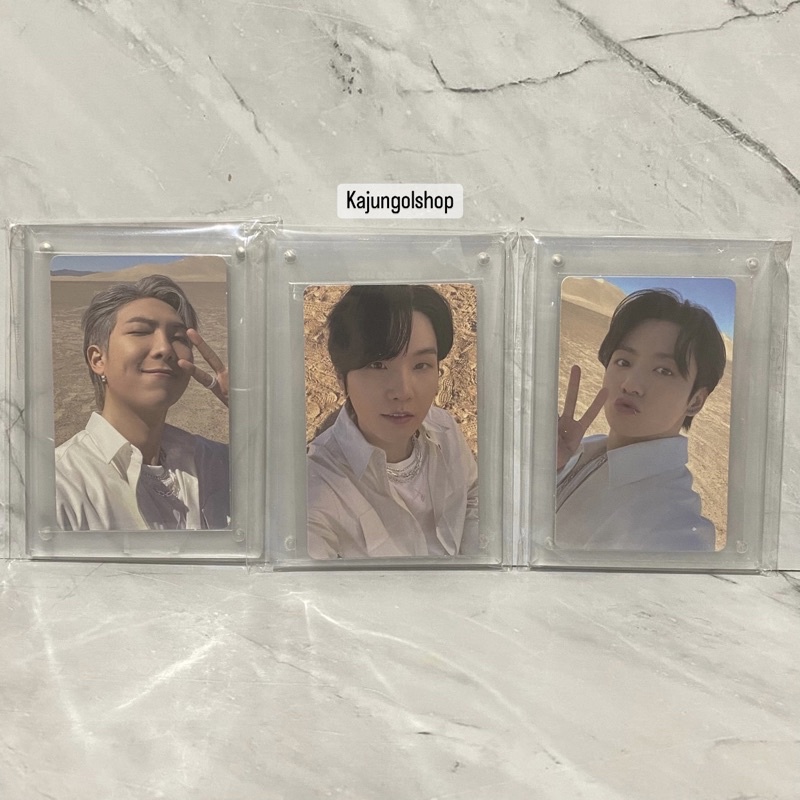 BTS weverse pob bene pc photocard proof compact standart suga yoongi jungkook jk rm namjoon official