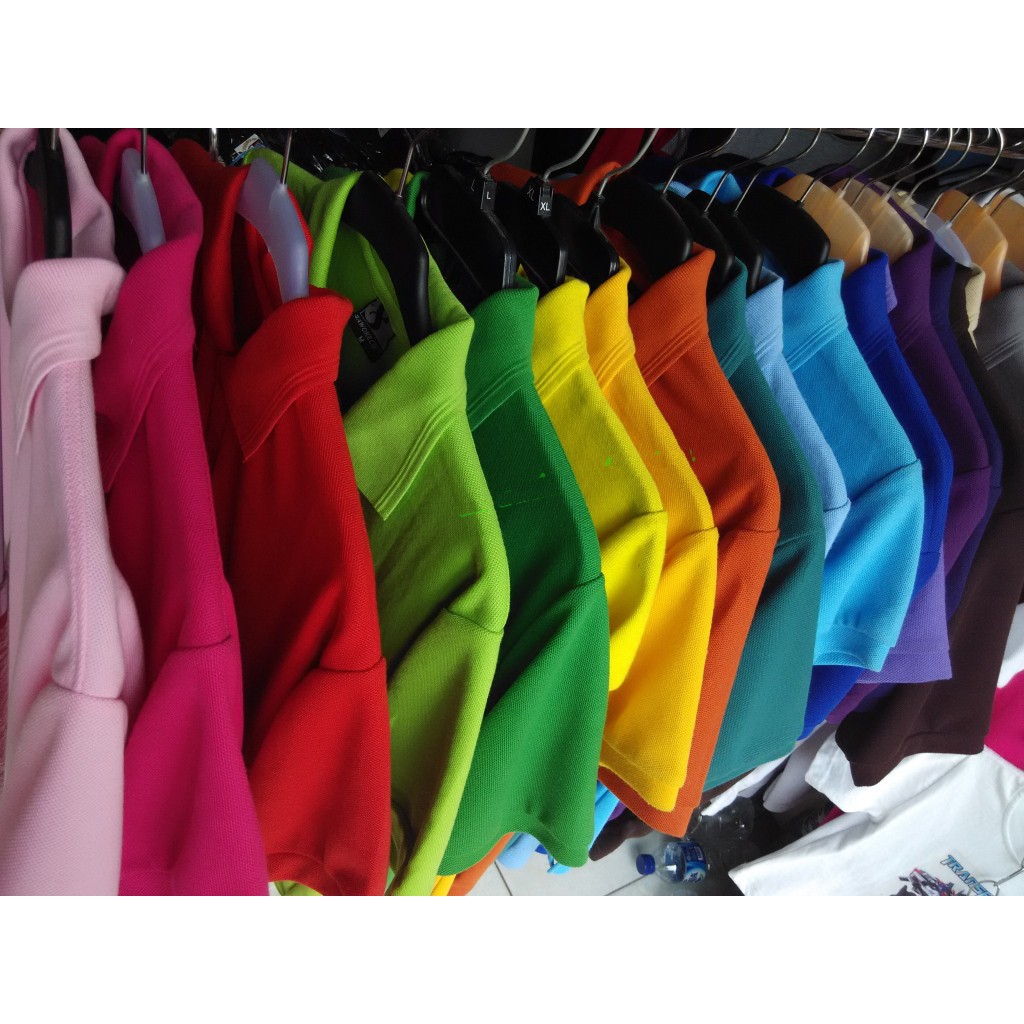 iKaosi Kerah Polo Shirt Cowok Cewek Unisex iBahani Katun iPEi 