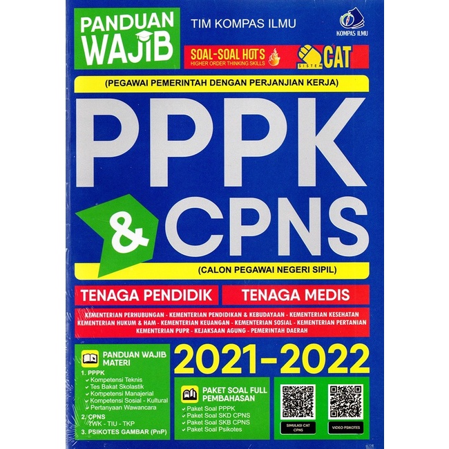

PANDUAN WAJIB PPPK & CPNS 2021-2022TIM KOMPAS ILMU KPL208