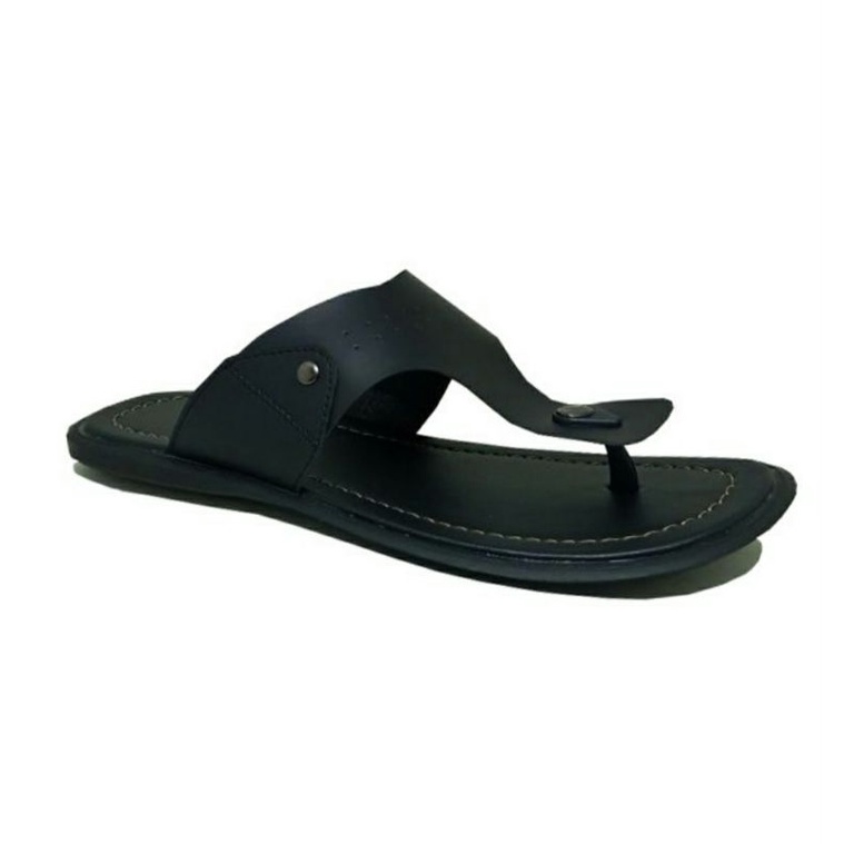 Sandal Jepit UKURAN BESAR 44 45 46 47 48 / Sendal JUMBO Kasual Hitam, 48 Gede Banget