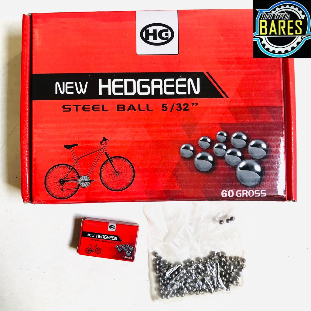 Pelor As Tengah / Kom Porok / Comfork Sepeda New Hedgreen 5/32 inch / 7/32 inch Gotri / Steel Ball